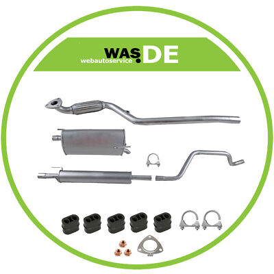 Komplette Auspuffanlage OPEL Meriva A 1.6i 2003-2005 Auspuff