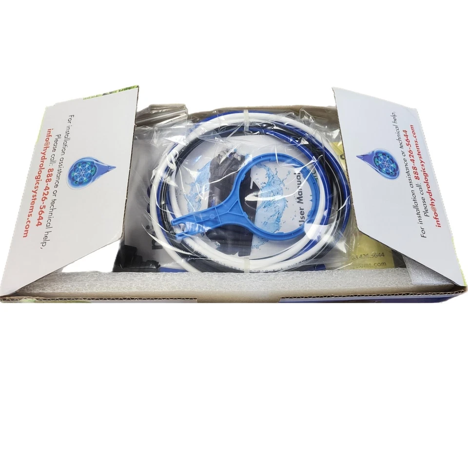 Nuevo filtro de ósmosis inversa Hydrologic MicRO 75 75 75 GPD 98%+ PPM reducción Foto 3 de 4