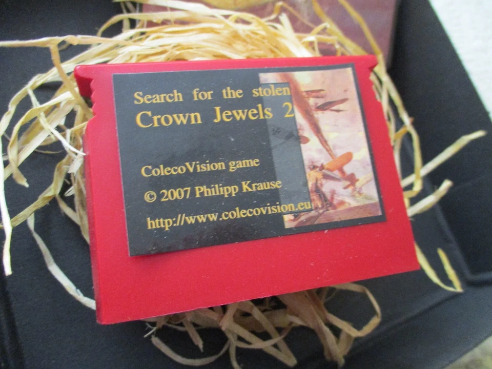 COLECOVISION Homebrew Game - Search for the Stolen Crown Jewels 2 - PKK - NEW - Image 4 of 4