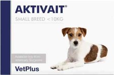 FREE Royal Mail Service  Vetplus Aktivait Small Breed for Dogs Tablets x  (60pk)