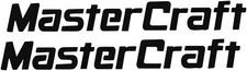 MASTER CRAFT  BOAT STICKER DECAL FISHING *ANY SIZE OR COLOR BUY 1 GET 1 FREE
