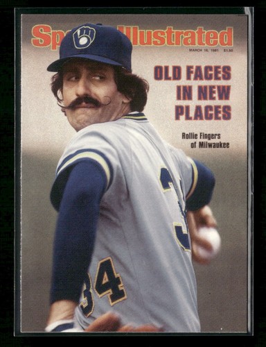 1999 Sports Illustrated Greats of the Game Rollie Fingers #40C card