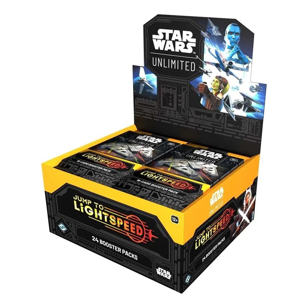 Star Wars Unlimited Jump to Lightspeed : Sealed Booster Box of 24 Packs