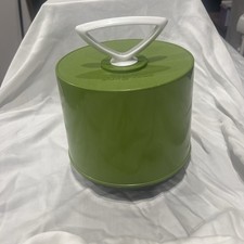 Disk-Go-Case 45 RPM Vinyl Record Tote 60's Avocado 45  s Case Record Storage