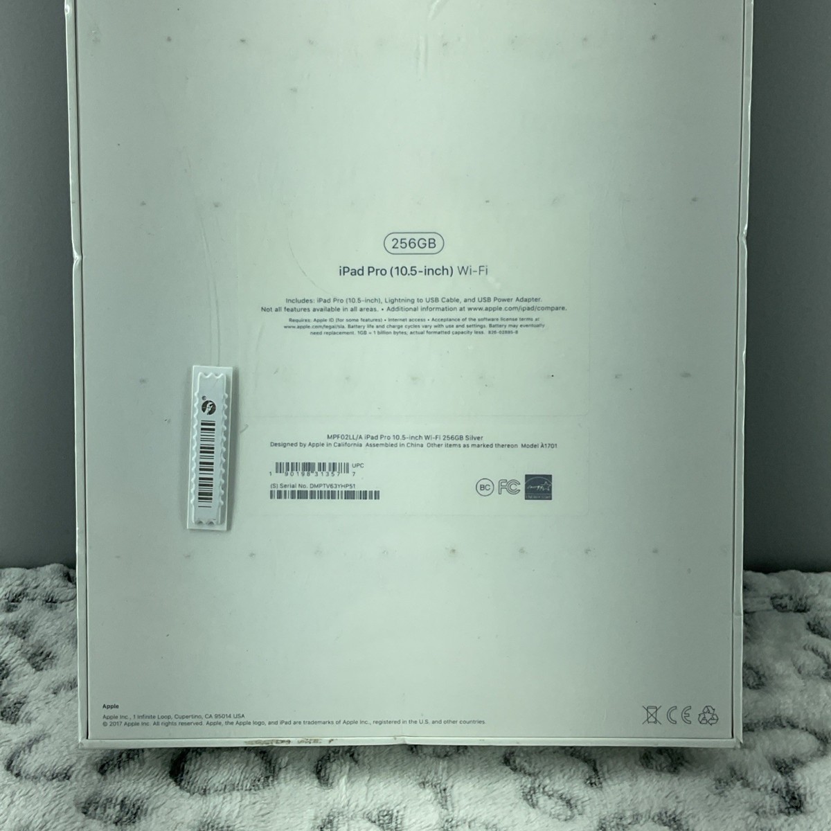 Apple iPad Pro (10.5-inch) A1701 256 GB, Wi-Fi, 10.5 in