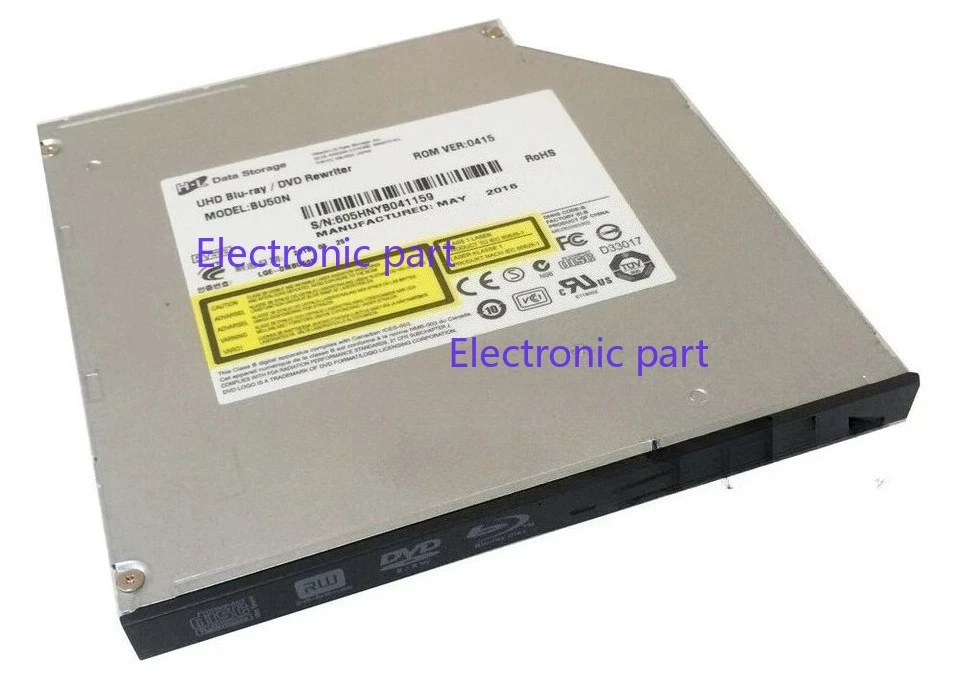 Unidad grabadora UHD Blu-ray BD-ROM BU50N Asus ROG G752VS G752VS-XS74K G752VS-XB72K Foto 3 de 3