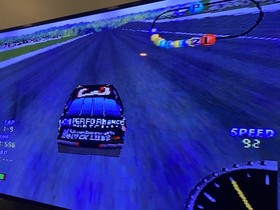 NASCAR 98 (Sega Saturn, 1997) con manual - probado