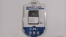 PS2 8MB Tomee Playstation 2 Memory Card BRAND NEW