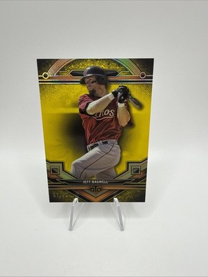 2024 Topps Triple Threads Jeff Bagwell Citrine /75 #47 Astros