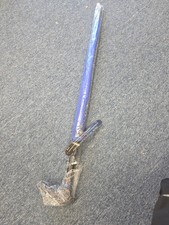 Rare Vintage 80s Aramis Umbrella Traveling Companion Theme 40in Large Blue