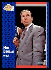 1991-92 Fleer #98 Mike Dunleavy Los Angeles Lakers