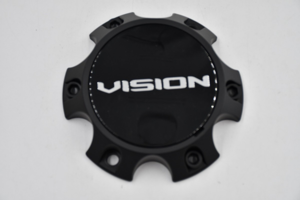 Vision Manx 2 C354SB-6V Satin Black 6 Lug Wheel Center Cap