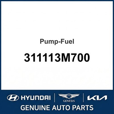 2008-2014 Hyundai Equus Pumpe-Kraftstoff OEM Neu 311113M700