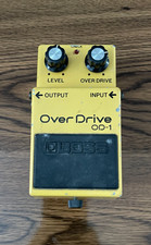 Boss Over Drive OD-1 Guitar Effects Pedal Mad...