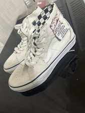 Vans Sk8 Hi Tapered DIY White True White Men  s SZ 5 women  s size 6.5 sneakers