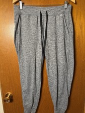 GapFit Women  s Gray Brushed Tech Jersey Jogger Pants Size Medium