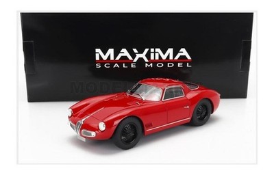 MAXIMA MAX001010 ALFA ROMEO - ATL SPORT COUPE 2000 1968 - BLACK WHEELS - ROSSO A