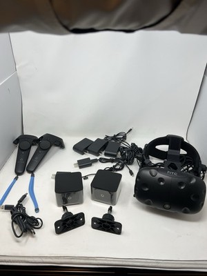 HTC Vive Bundle With Sensors Controller And Headset No Link Box Read