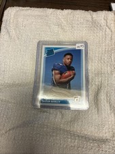 2018 Donruss Football Saquon Barkley Rookie Card. Rookie Rated 306.. rookie card picture