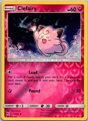 Clefairy 38/68 Hidden Fates Reverse Holo