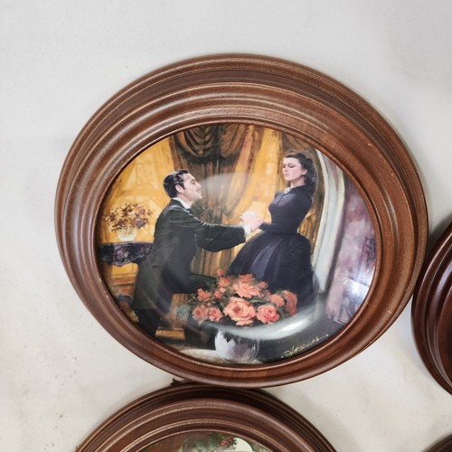 Vintage Gone With the Wind~ 50th~Golden Anniversary Series, Fine China Plates - Picture 8 of 22