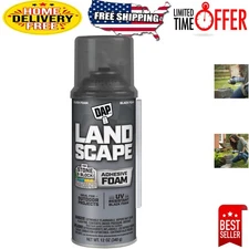 UV Resistant Touch 'n Foam Landscape Filler - 12 Ounce Black Adhesive