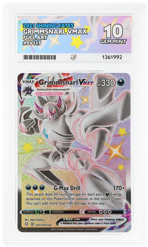 Grimmsnarl VMAX graded ACE 10 for sale on eBay