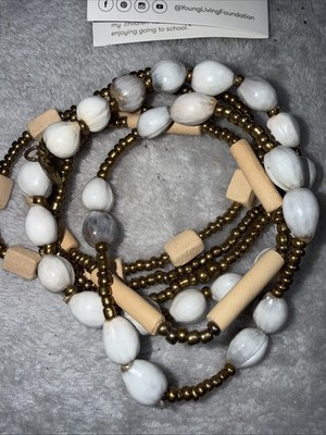 Stacking Diffuser Bracelets Handmade In Uganda.