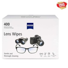 Individually Wrapped Cleaning Wipes for Eyewear - 400 Count, Travel Friendly