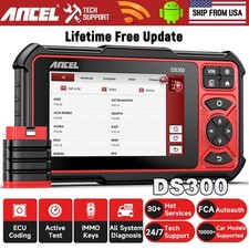 Ancel Ds300 Obd2 Scanner Car Diagnostic Tool Active Test Ecu Coding Af Adjust