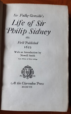 Sir Fulke Greville's Life of Sir Philip Sidney 1907