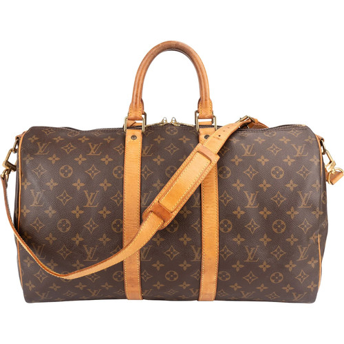 Louis Vuitton Monogram  Keepall 45 Bandoulière Travel Bag    Tasche