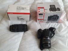 Cannon EOS 400D Digital EF-S 18-55 Kit with Cannon EF 70-300 Lens, Bag, Extras.