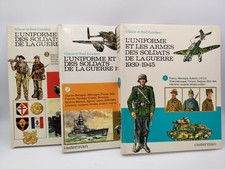 L'uniforme et les armes des soldats de la guerre 1939-1945 Tomes 1 à 3 Funcken