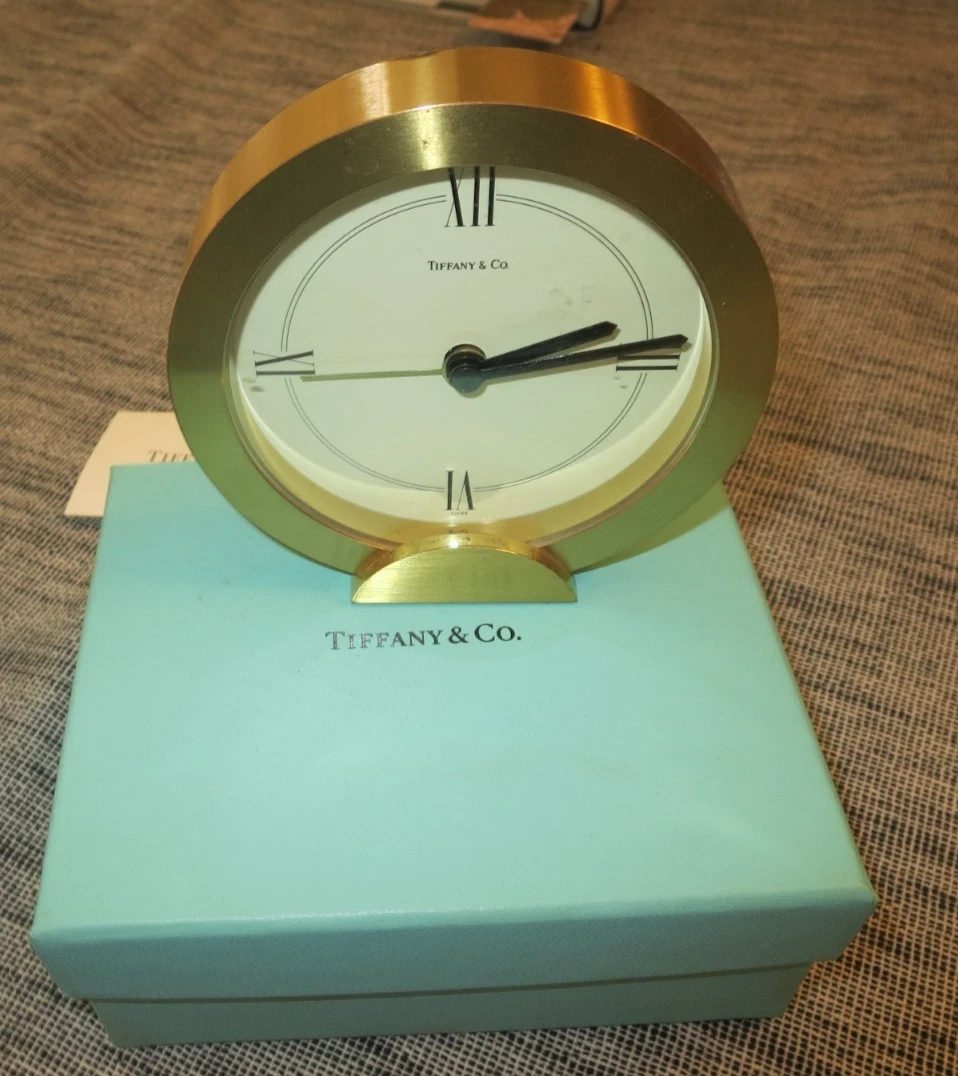 Vintage Tiffany Clock In Antique Clocks for sale | eBay