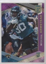 2019 Panini Donruss Elite Rookies Purple 24/99 Ryquell Armstead #157 3l1