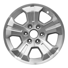 Used Machined and Painted Silver Aluminum Wheel 18 x 8.5