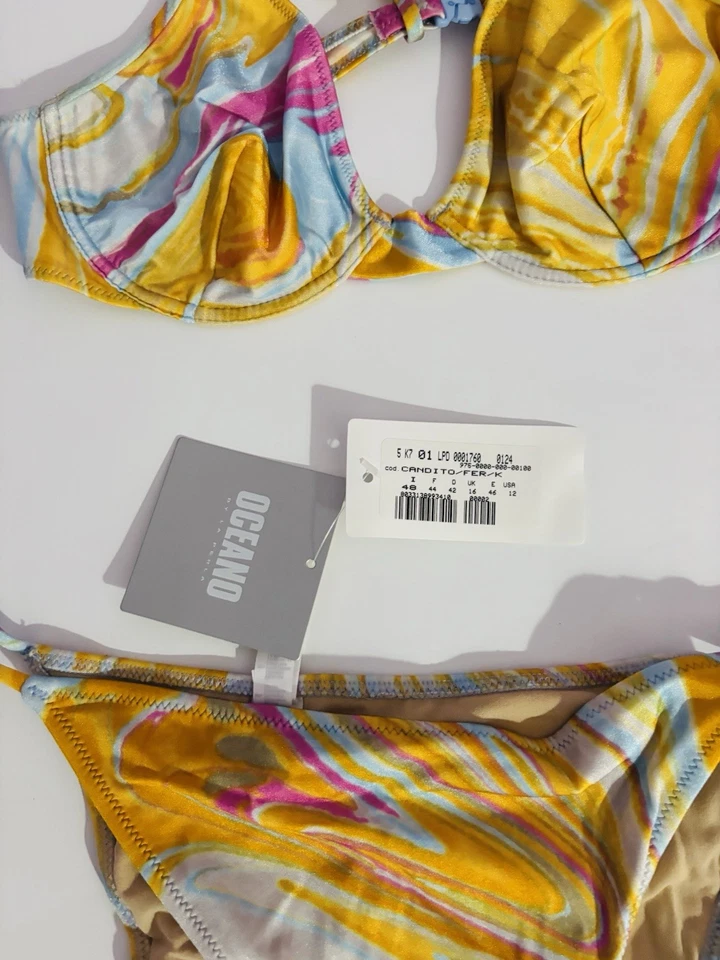 bikini 2 pièces sexy Oceano by La Perla taille IT 48 FR 44 USA 12 - Photo 4/4