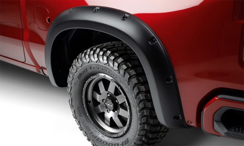 Bushwacker se adapta a Chevrolet Silverado 1500 14-15 estilo forja llamaradas - negro Foto 3 de 4