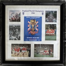 England World Champions 1966 World Cup - Certificate Of Authenticity