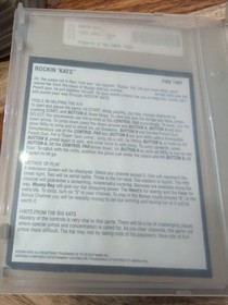 Rockin' Kats NES - Authentic - Cartridge & Rental Case - Tested 