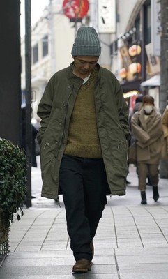 Authentic Visvim Six-Five Fishtail Parka KOFU 21SS Olive Sz3 | eBay