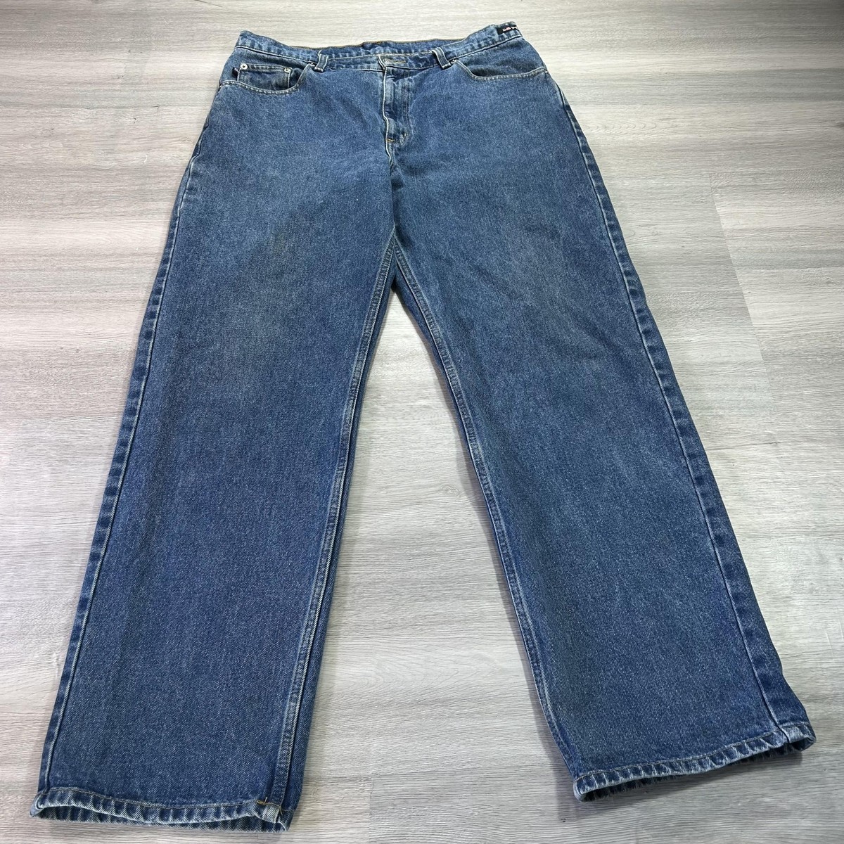 VINTAGE RL Polo Jeans Co Ralph Lauren Jeans Mens 34x32 Blue Loose