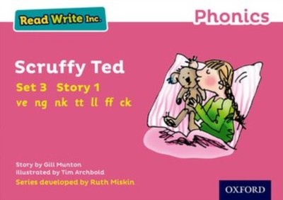 Read Write Inc. Phonics Scruffy Ted Pink Set 3  by Gill Munton PAPERBACK