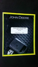 John Deere 1900 Commodity Air Cart Predelivery Instructions Manual