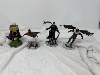 Lot Of 4 Marvel Spider-Man Deluxe No Way Home Action Figures From Disney Store