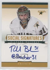 2013-14 Panini Titanium Social Signatures Richard Bachman #SS-RB Auto 1e15