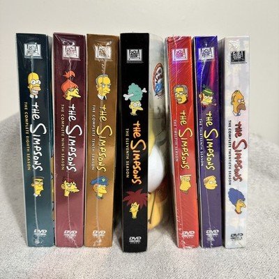 The Simpsons DVD Box Collectors Edition Seasons 8-13 & 20 Sealed Lot!