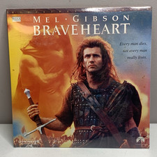 Braveheart Laserdisc LD Widescreen Gatefold NEW FACTORY SEALED Mel Gibson