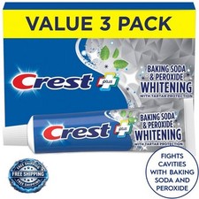 Crest Plus Baking Soda & Peroxide Teeth White...